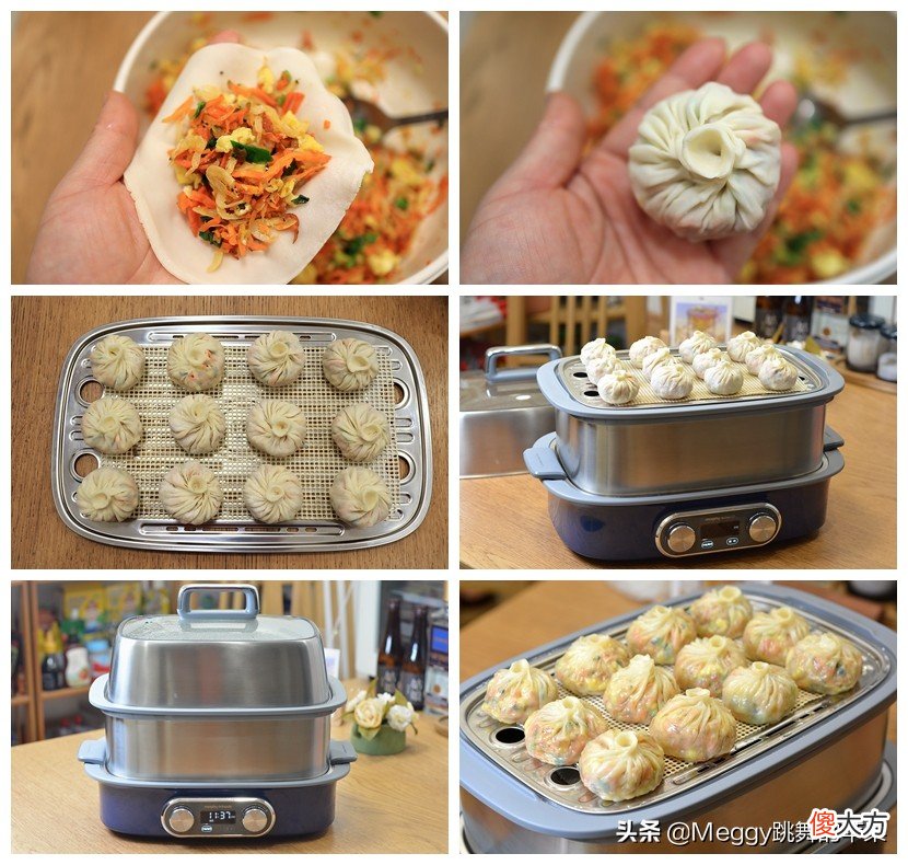 简单营养美味的素包子 素包子菜谱