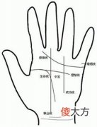 手相没有事业线图解