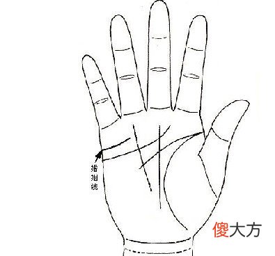 手相婚姻线图解-没有婚姻线