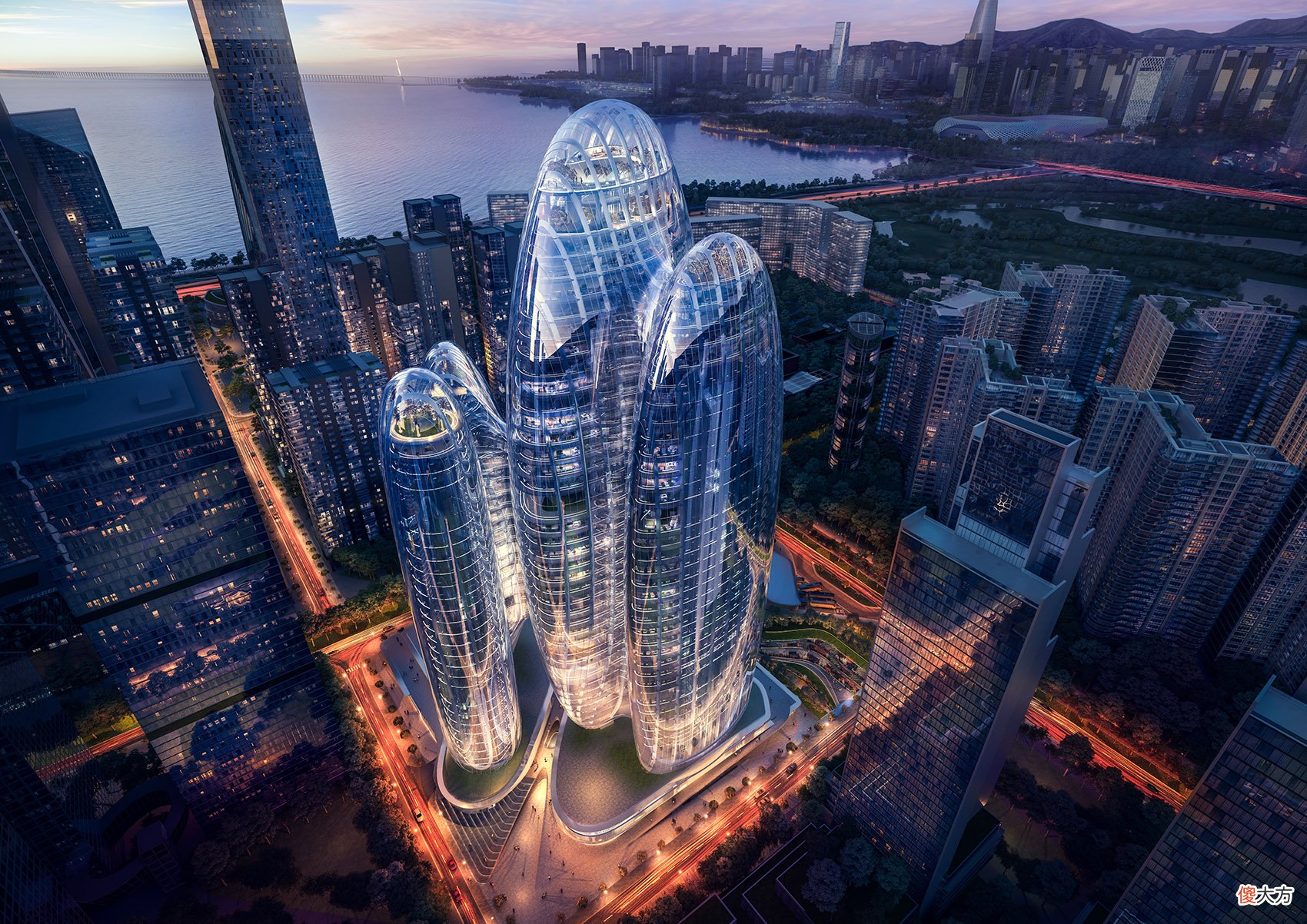 15座中国科技巨头的科幻总部 中国科技公司巨头