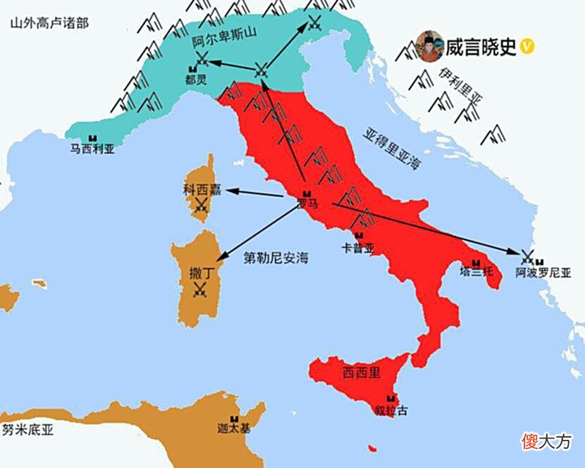【历史故事】战前热身赛：东征伊利里亚、北伐山南高卢，迦太基战争的中场休息