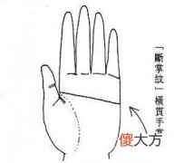 断掌男人的命运如何？