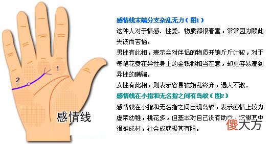 最详细的女人手相图解