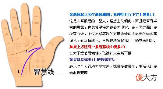 最详细的女人手相图解