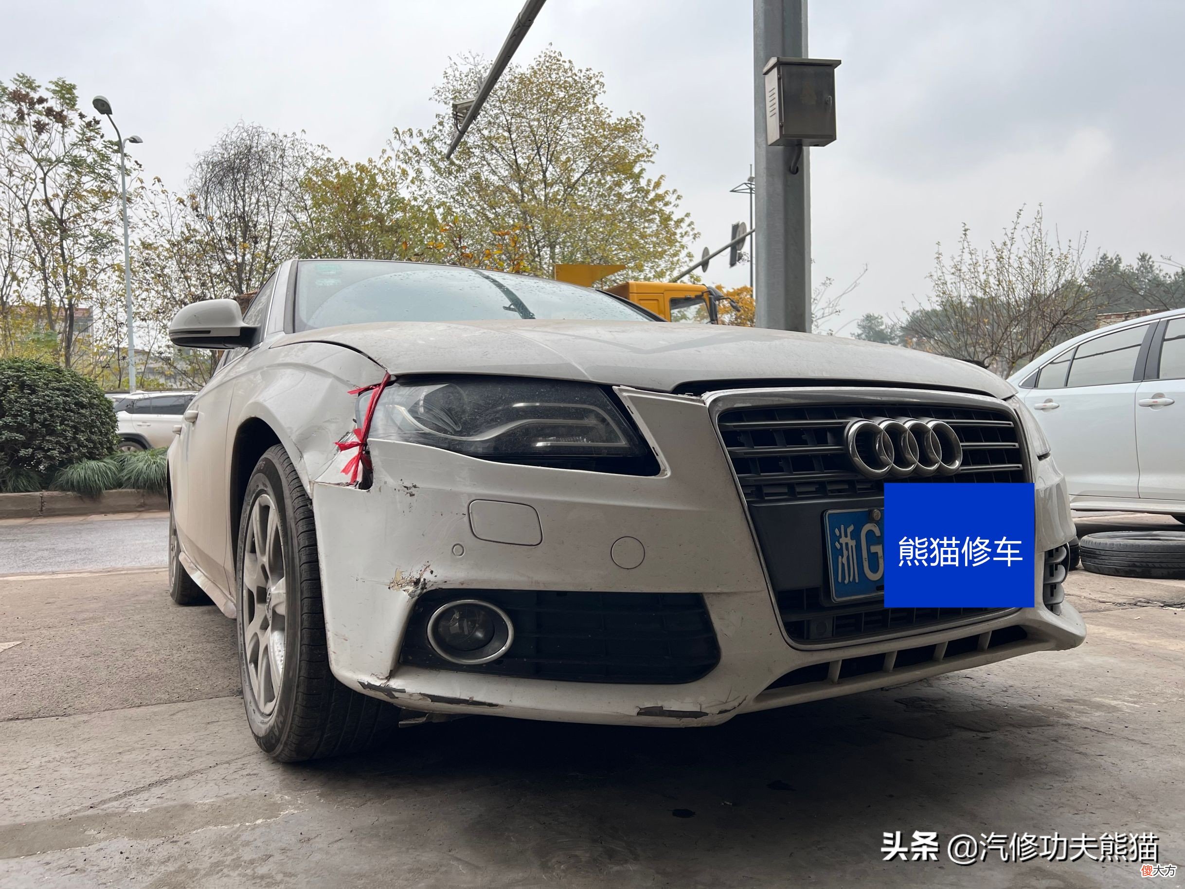 翻新一台烧机油的事故奥迪A4 新款奥迪a4烧机油