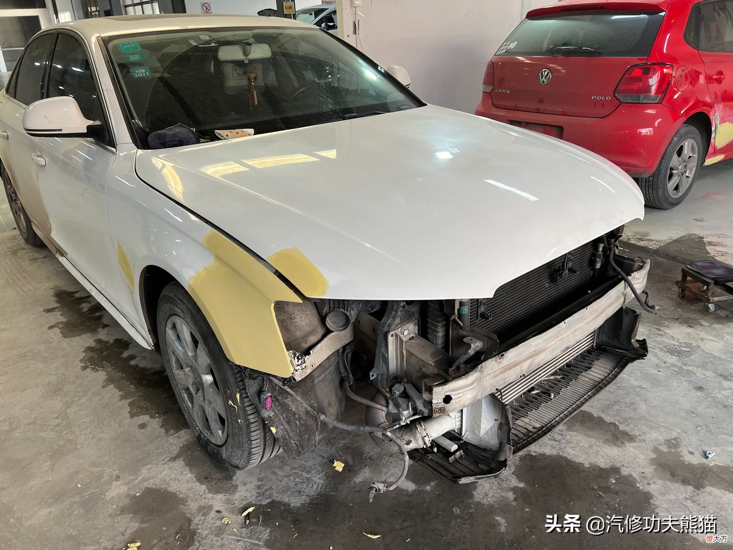 翻新一台烧机油的事故奥迪A4 新款奥迪a4烧机油