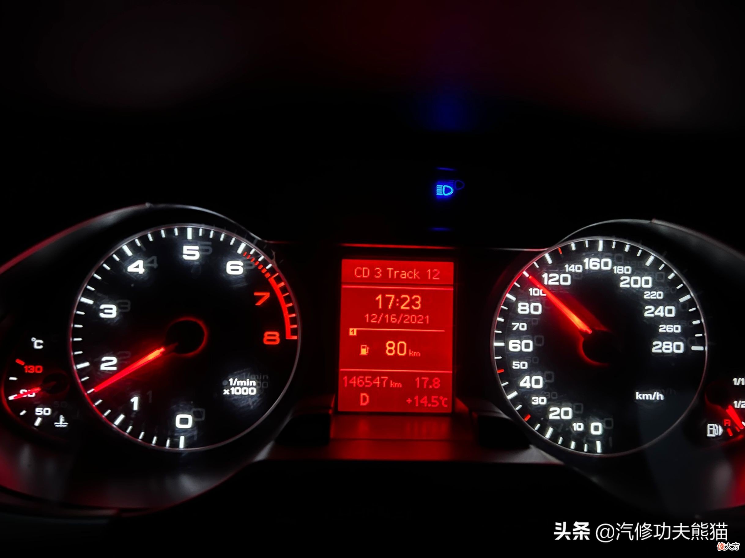 翻新一台烧机油的事故奥迪A4 新款奥迪a4烧机油