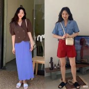 【时尚一点】清爽接地气的小个子穿搭，巧用四个“小心思”，将夏日氛围拉满
