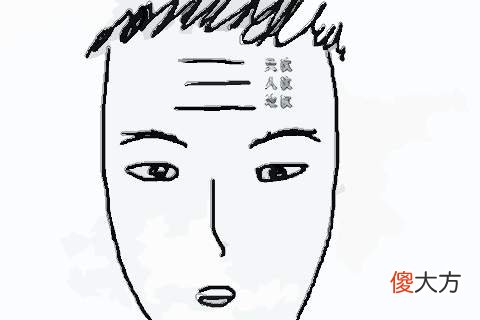 额头皱纹面相图解大全