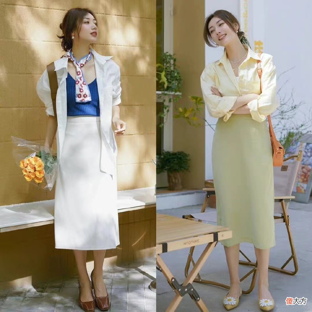 【就爱时尚】三四十岁的女人，多穿“短上衣＋半身裙”，优雅自信，真有女人味