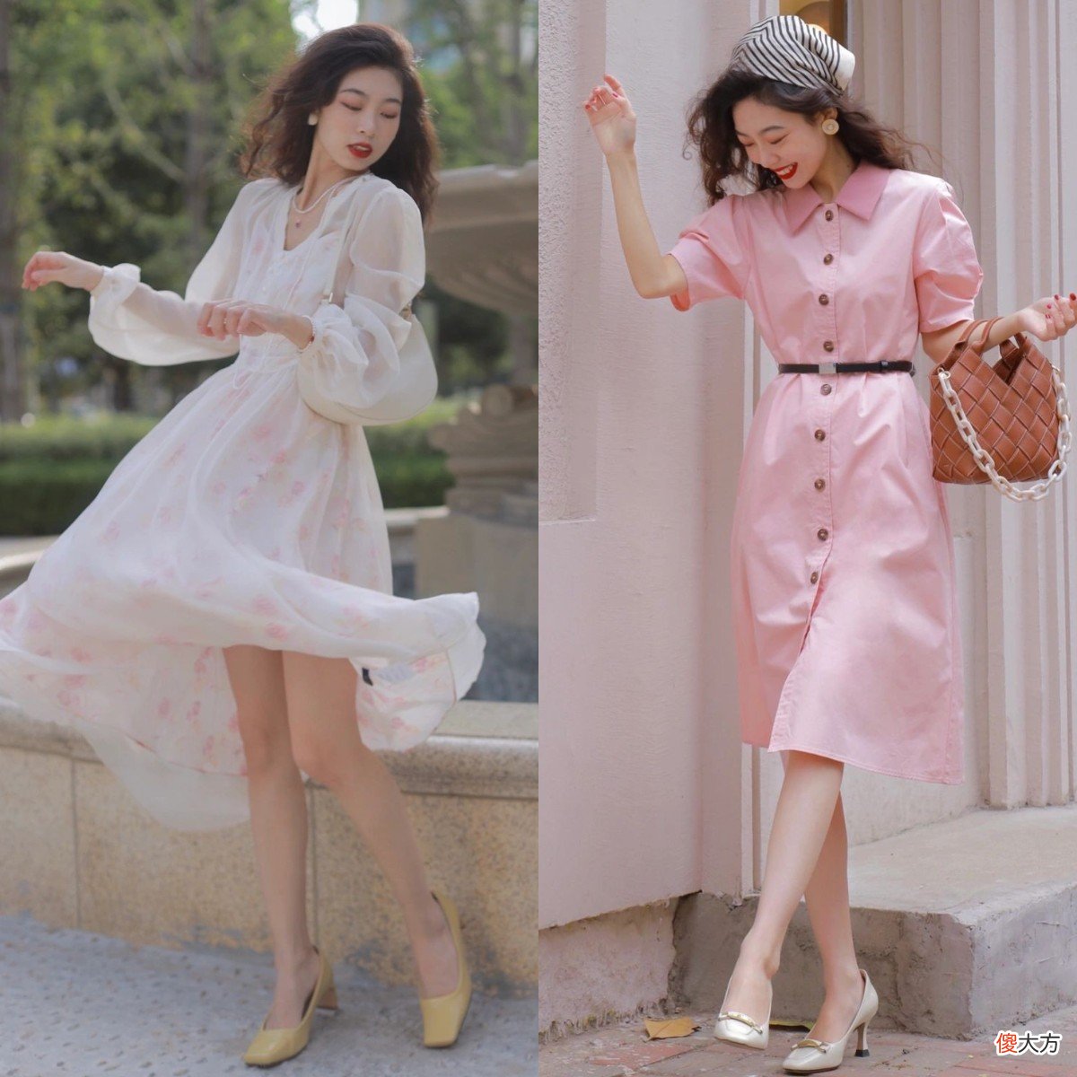 【时尚一点】别不服，这位博主是真会穿，30岁女人跟着穿复古优雅有气质，很美