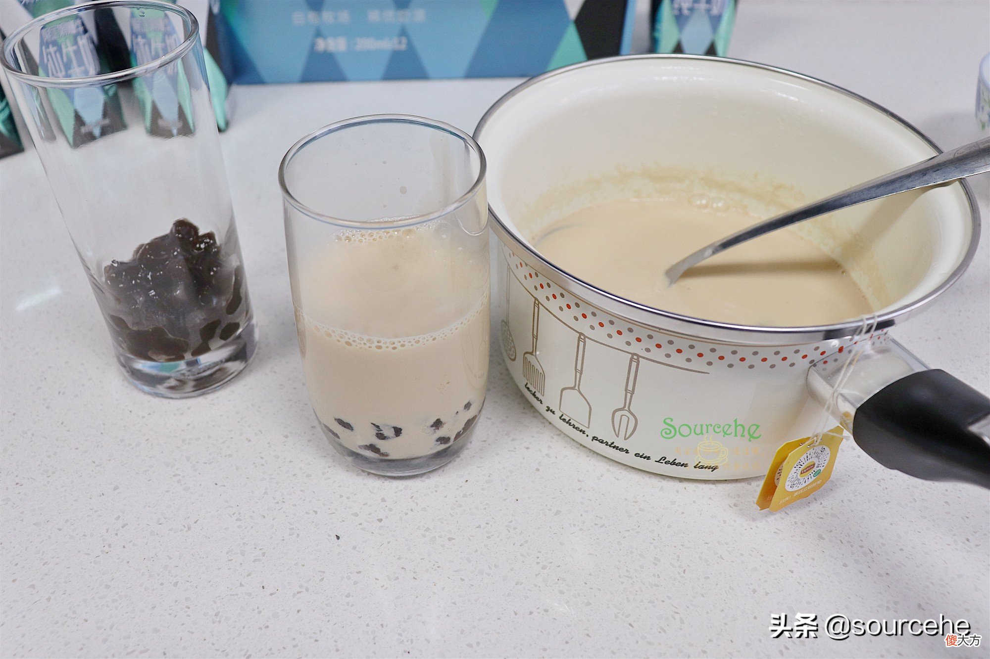 想喝奶茶不用买 想喝奶茶不是我买不起
