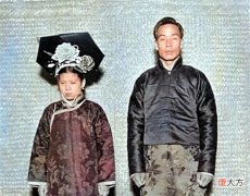 【爱历史】清朝夫妻照, 英俊潇洒的溥仪拉着倾国倾城的婉容的手惊艳亮相