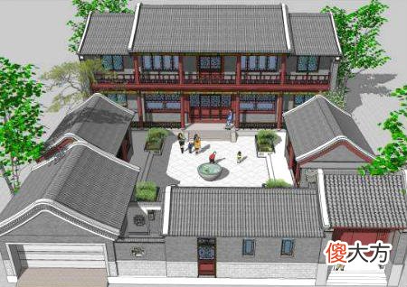 四合院风水布局理念