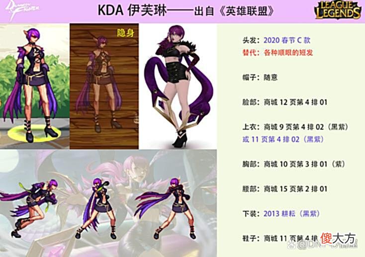 【游戏迷】DNF：暗夜cos外观展示！神还原人物造型，不知火舞，寒冰射手来了