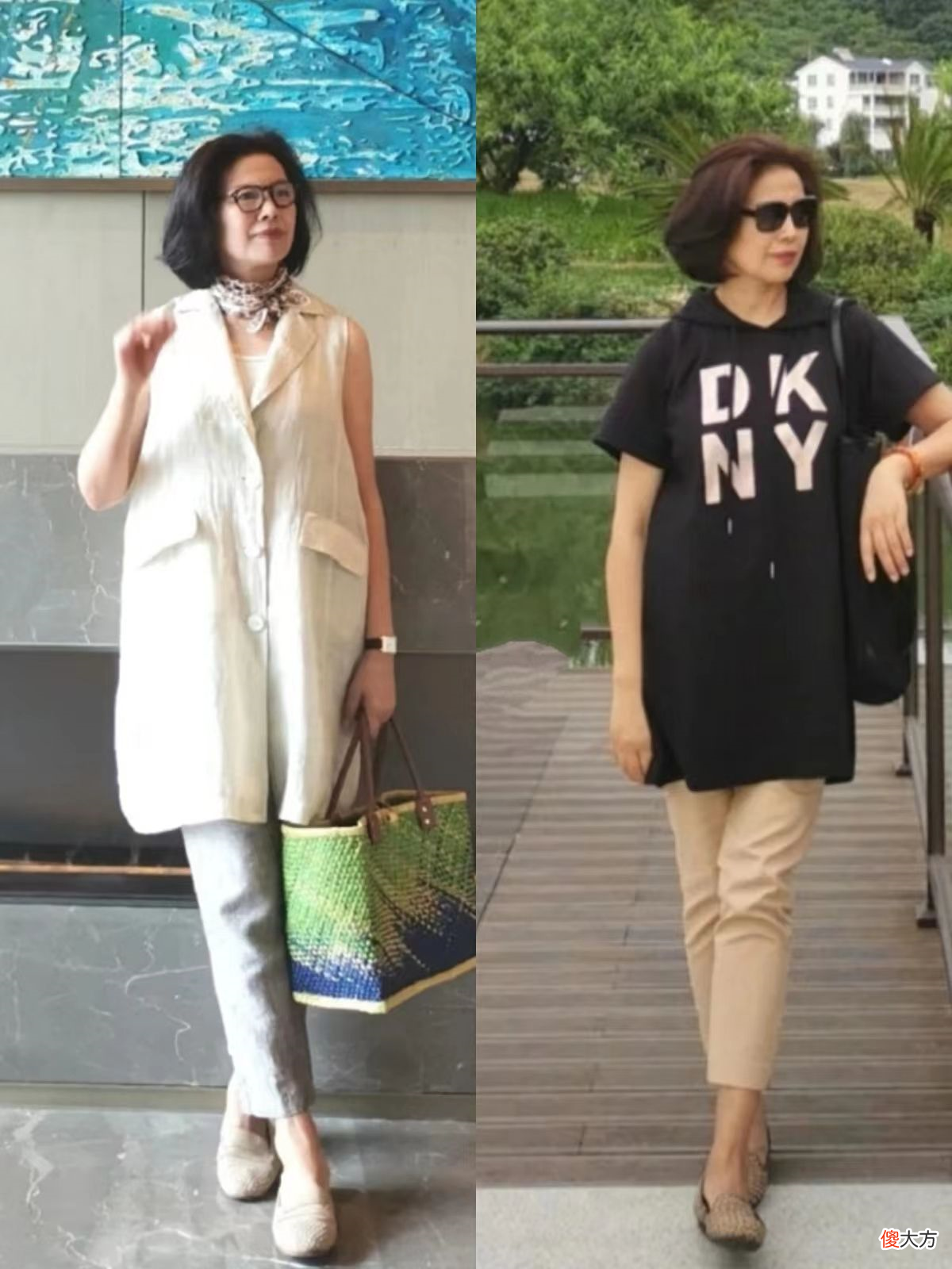 【时尚一点】这才是60岁普通女人的搭配，简约实用，照着穿优雅大方又气质