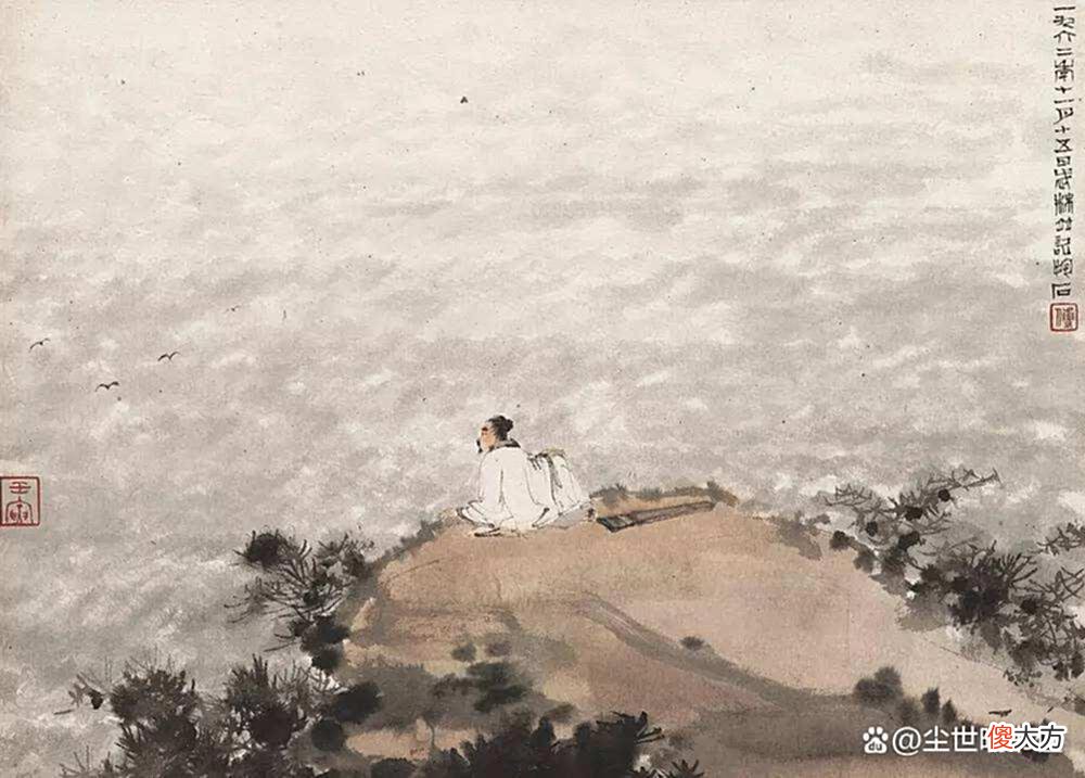 【爱历史】秦观的词意境极悲!这首即兴之作,无一字不伤感,无一字不忧愁!