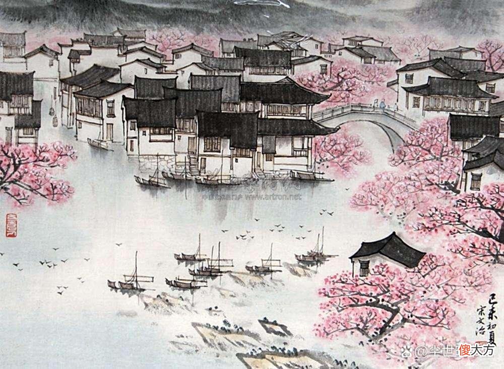 【爱历史】秦观的词意境极悲!这首即兴之作,无一字不伤感,无一字不忧愁!