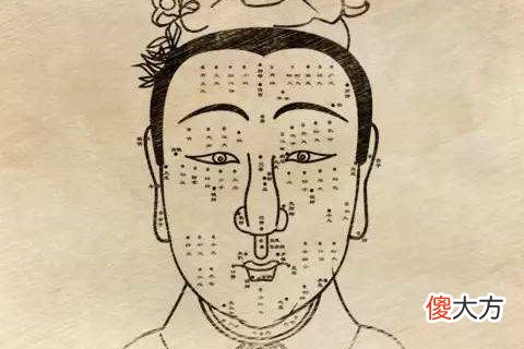 男人眉毛长痣面相图解大全