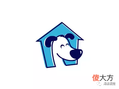 令人兴奋的小狗logo500例 小狗狗logo