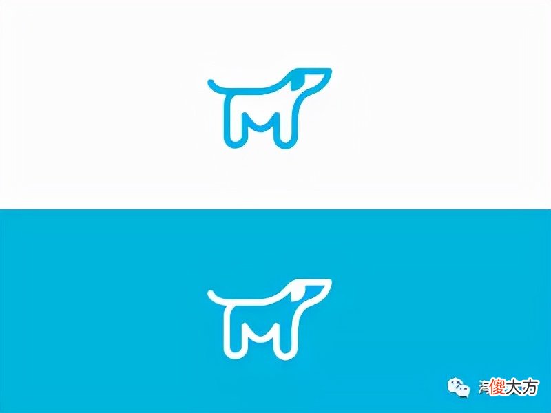 令人兴奋的小狗logo500例 小狗狗logo
