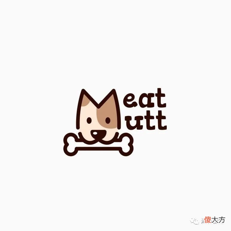 令人兴奋的小狗logo500例 小狗狗logo
