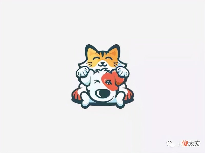 令人兴奋的小狗logo500例 小狗狗logo