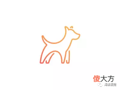 令人兴奋的小狗logo500例 小狗狗logo
