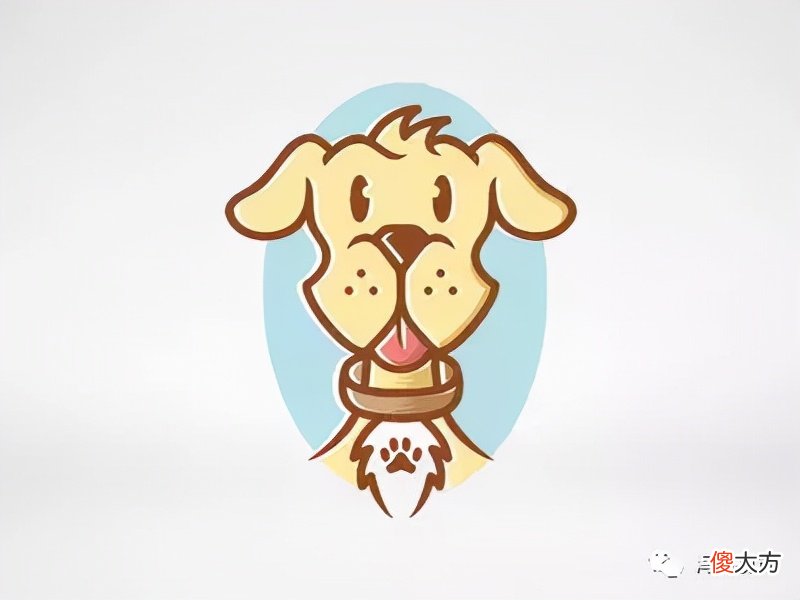 令人兴奋的小狗logo500例 小狗狗logo