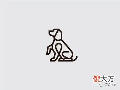 令人兴奋的小狗logo500例 小狗狗logo