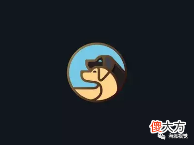 令人兴奋的小狗logo500例 小狗狗logo