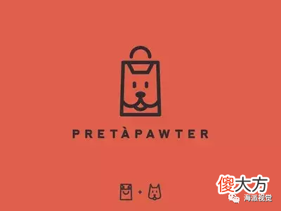 令人兴奋的小狗logo500例 小狗狗logo