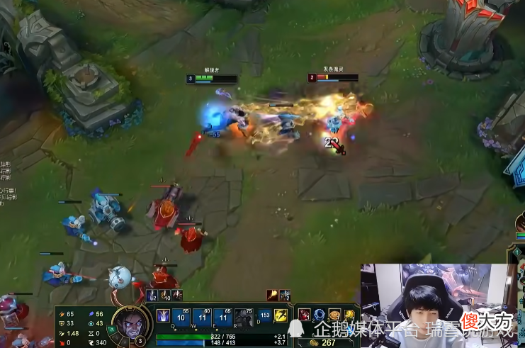 【游戏世界】lol版“闪电五连鞭”小超梦中路如鱼得水一路横推