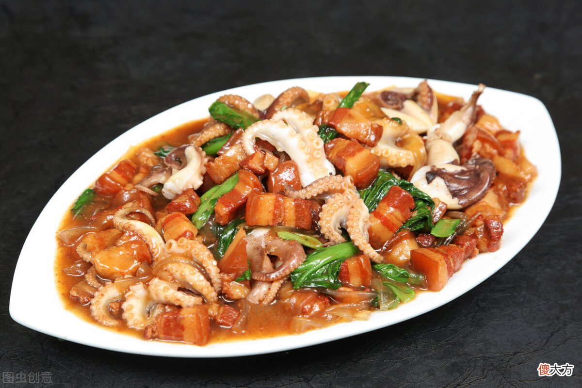 教你做美味的八爪鱼红烧肉 红烧八爪鱼怎样做