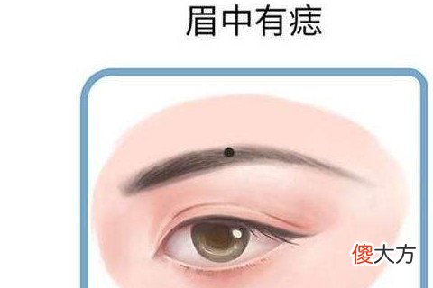右眉毛上有痣好不好