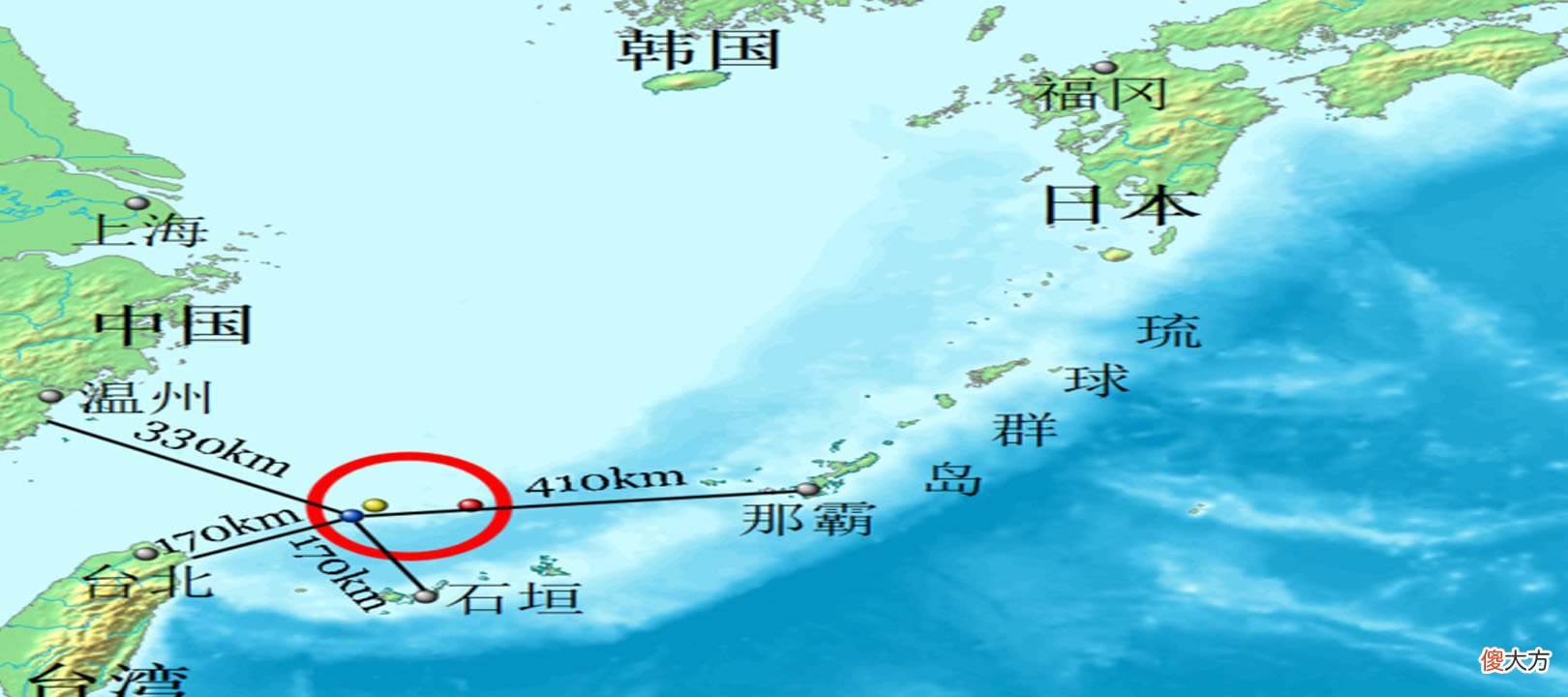 我国钓鱼岛有多大 我国钓鱼岛有多大?