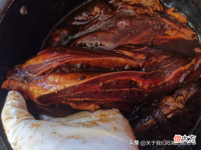 我家最拿手的卤牛肉 卤牛肉的家常做