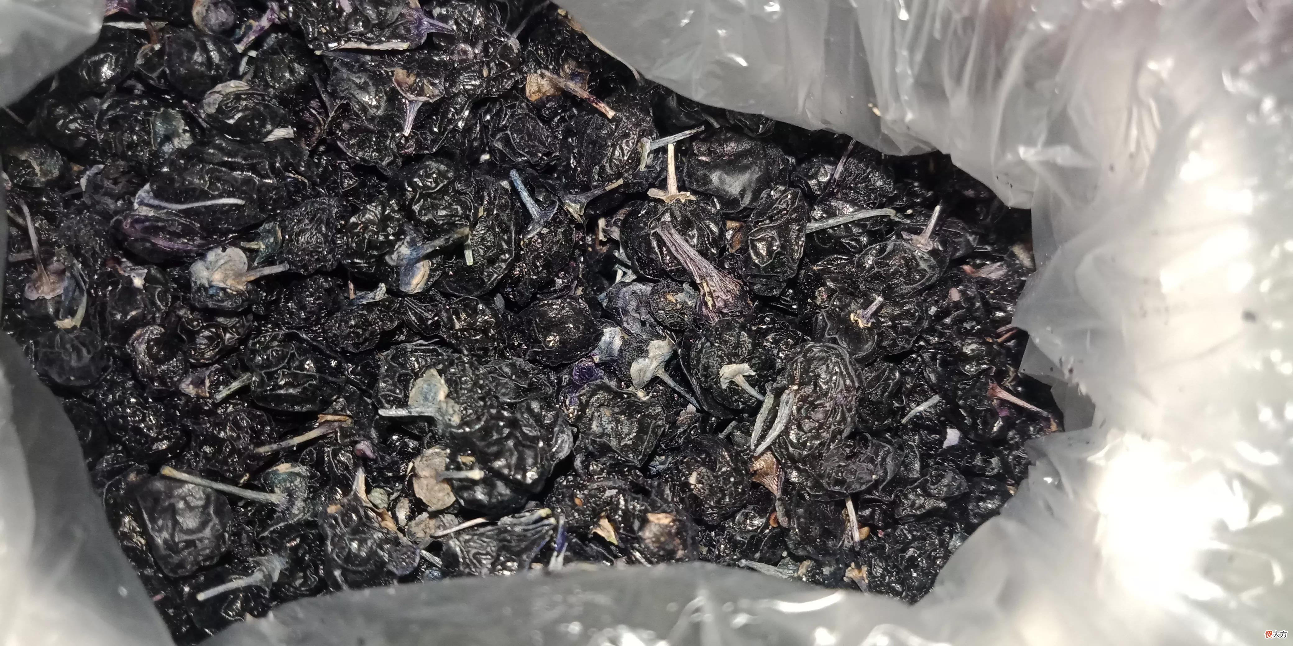 有人说曾经被炒到几千元一斤的黑枸杞 20块钱一斤的黑枸杞
