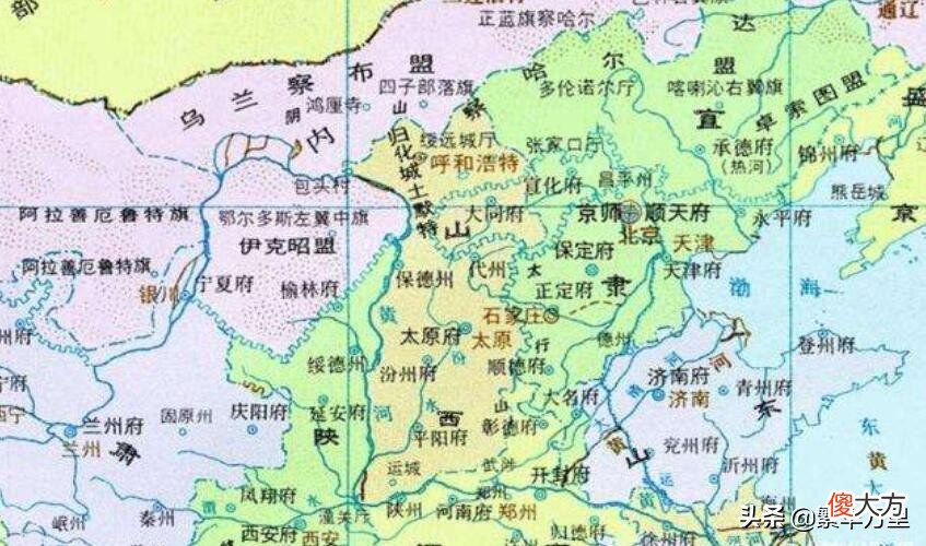 山西与内蒙古的区划变动 山西与内蒙古的区划调整