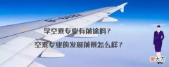 学空乘专业有前途吗 学空乘专业前景怎样
