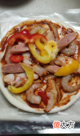 吃了还想吃的鸡肉披萨 吃奥尔良鸡肉披萨