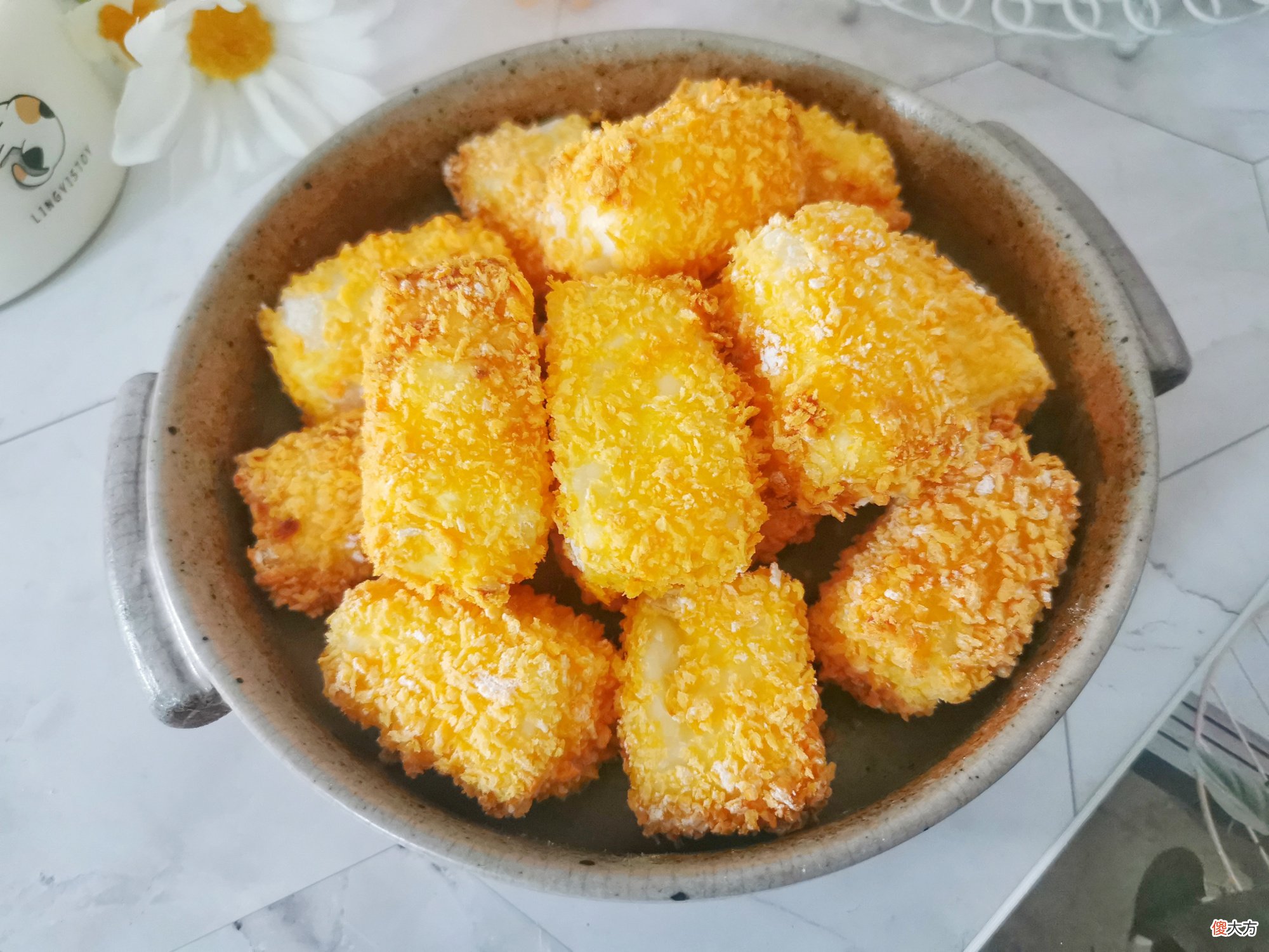 饭店必点的炸牛奶 炸牛奶好吃
