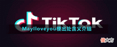 MayIloveyou是什么梗| MayIloveyou是什么梗
