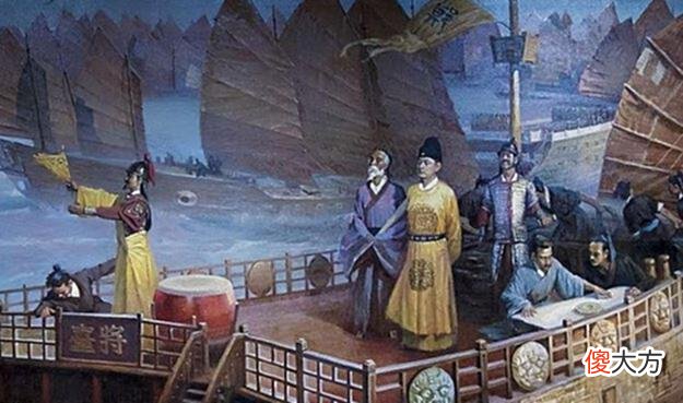 【爱历史】郑和下西洋的船队有多强？有个小国调兵5万打劫，反被2000人灭国