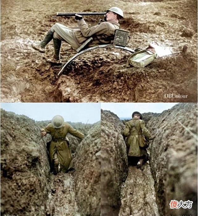 【爱历史】一战中战场的彩色老照片10