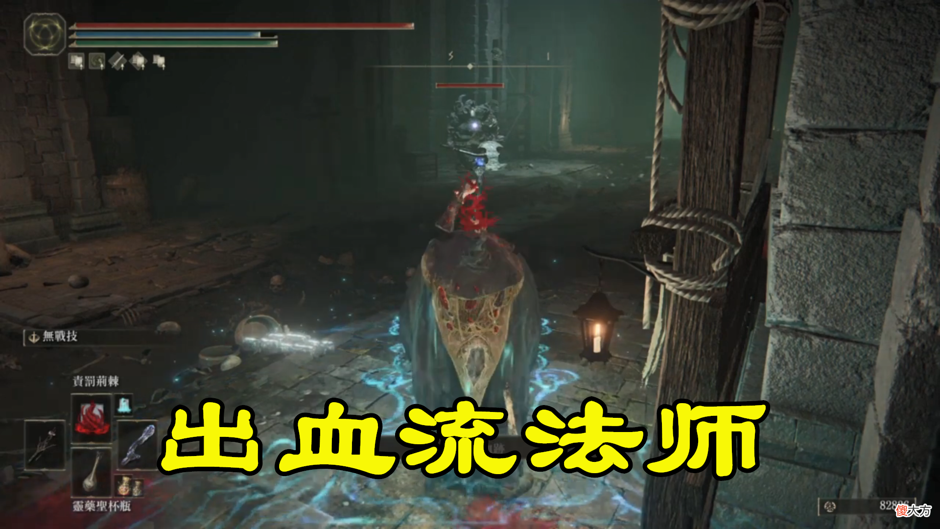 【游戏迷】艾尔登法环：爱上出血流法师，召唤爬走地面的献血荆棘吧！