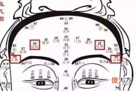 额头皱纹面相算命图解大全