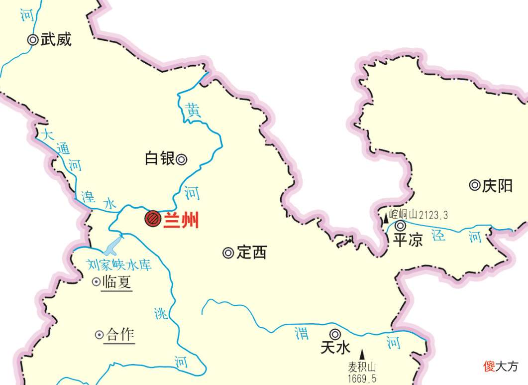甘肃省与湖北省对比 湖北到甘肃