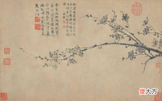 王冕的梅花诗情画意 描写梅花的诗王冕