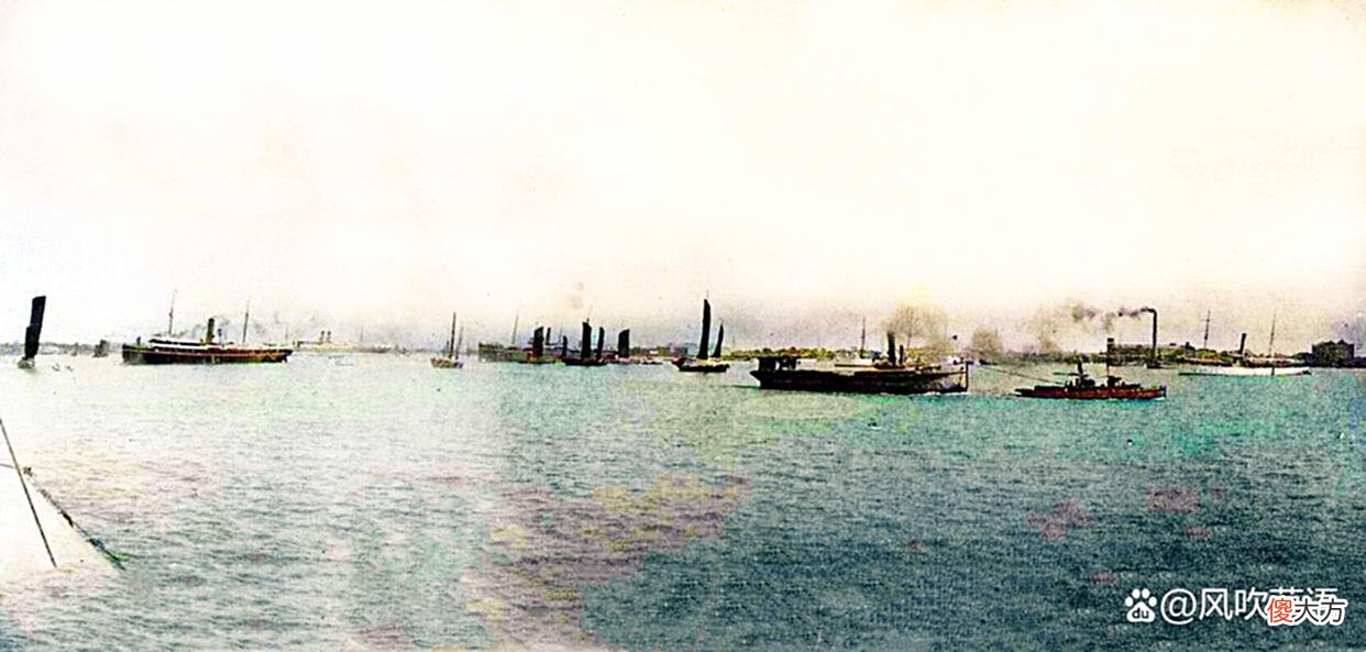 【爱历史】一组宽幅老照片，看1905年9月的上海外滩和南京路